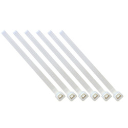 Opaska zaciskowa biała 4,2x250mm - NS-56