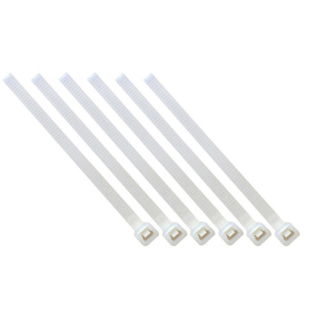 Opaska zaciskowa biała 4,2x250mm - NS-56