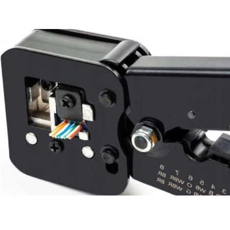 Zaciskarka do RJ45 (przelotowych) - CCAS-PLUGTOOL-EZ-002