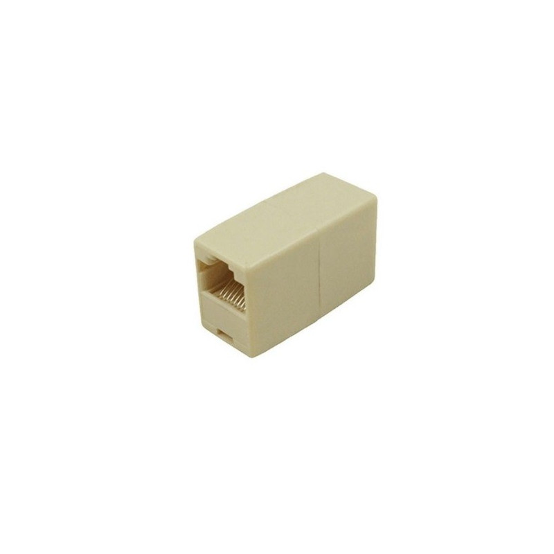Gniazdo RJ45 podwójne - ADAPTER  RJ45/RJ45