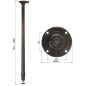 Uchwyt sufitowy / teleskopowy - BR-60X120-B