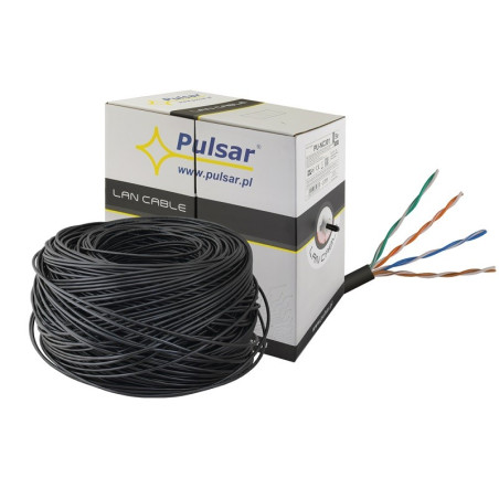 Kabel U/UTP 5e PE zewnętrzny suchy (305m) - PU-NC301