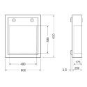 Obudowa NVR/Monitor/RACK 10” - AWO534G