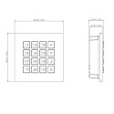 Moduł klawiatury numerycznej - VTO4202F-MK