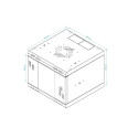 Szafa RACK 10" 4U - S-RC10-4U-300GB