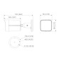 Kamera IP - IPC-HFW1639TC-A-IL-0280B-S6 BLACK