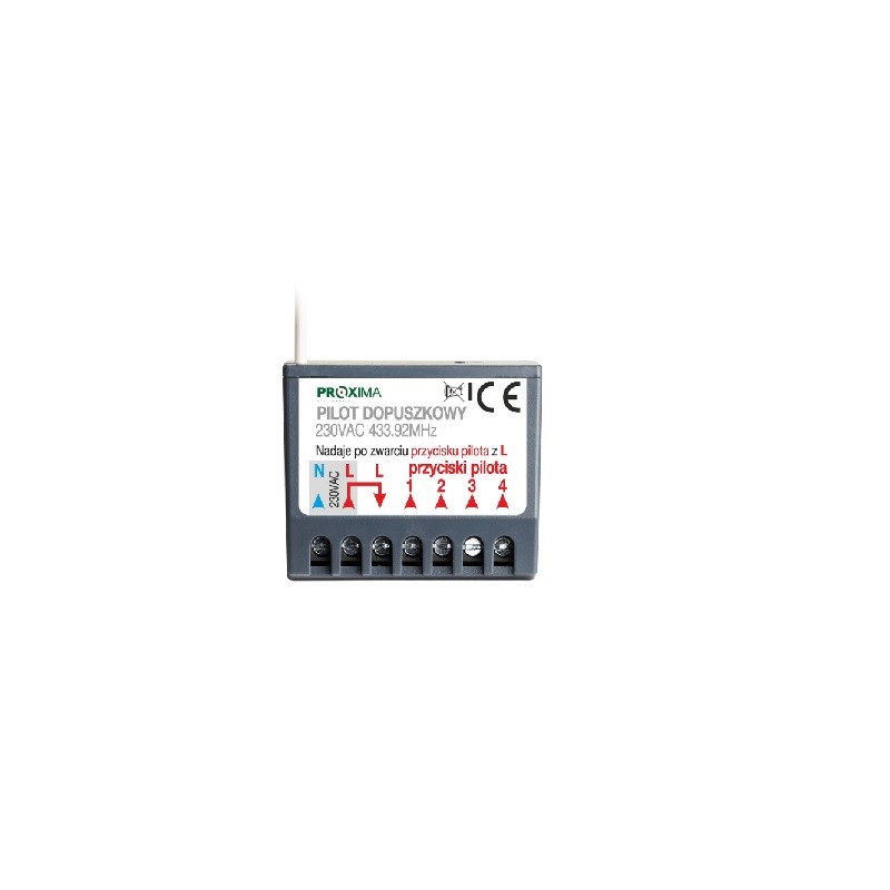 Nadajnik radiowy - PD230 CAME SPACE
