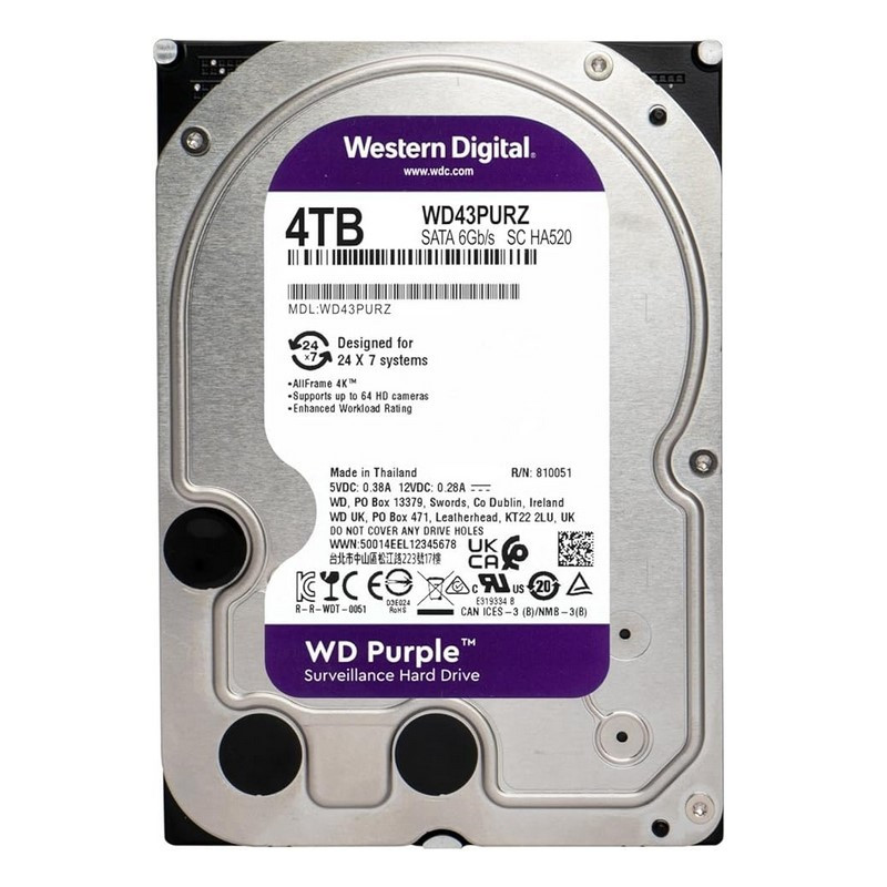 Dysk 4TB PURPLE - WD43PURZ