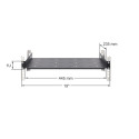 Półka stała 19" 1U - RAPD-1U235-B